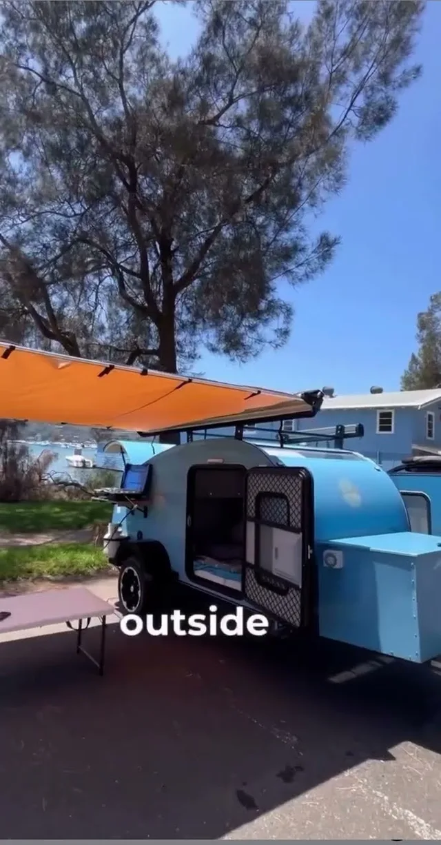 A real still from Ben’s camper review