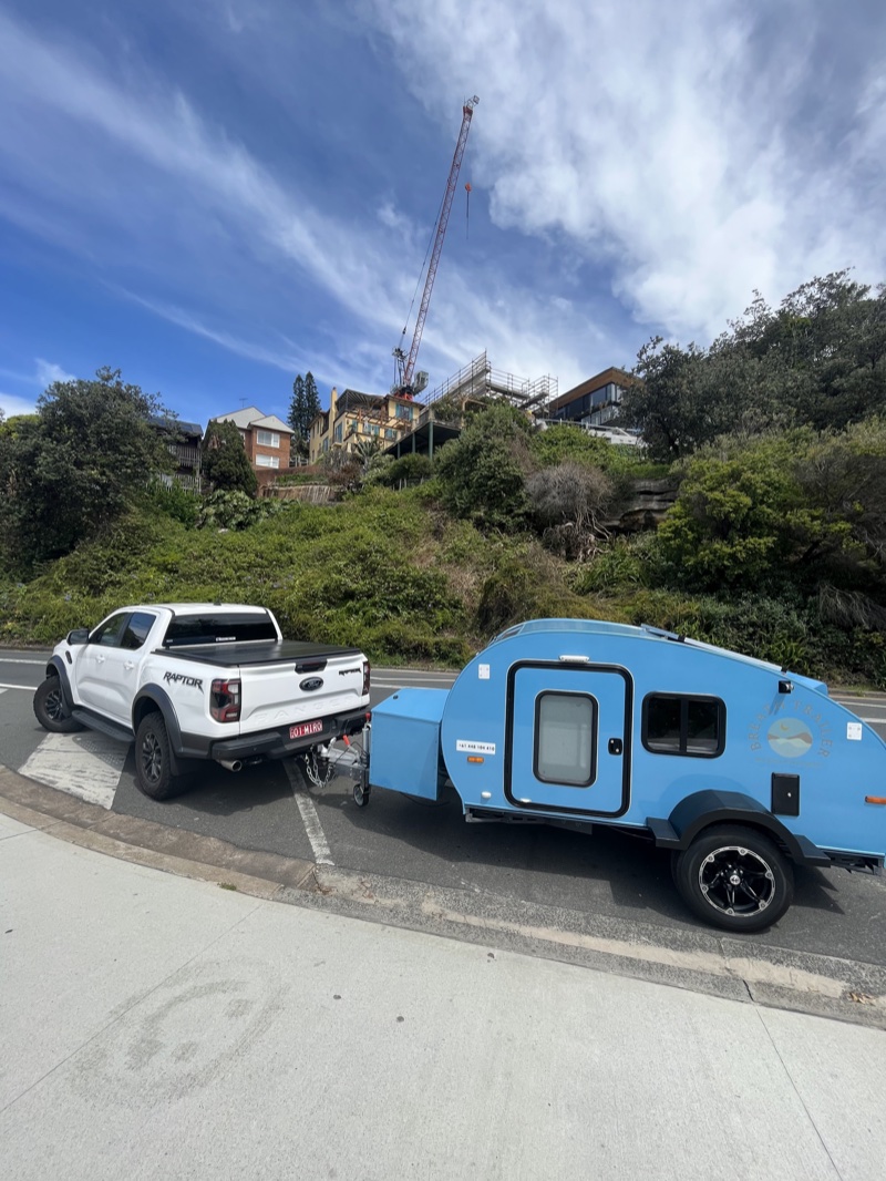 Breath Plus Towed on Road